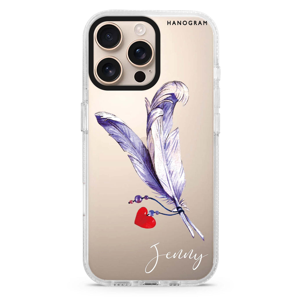 Feather iPhone 16 Pro & 16 Pro Max Case - Personalized and Stylish Protection