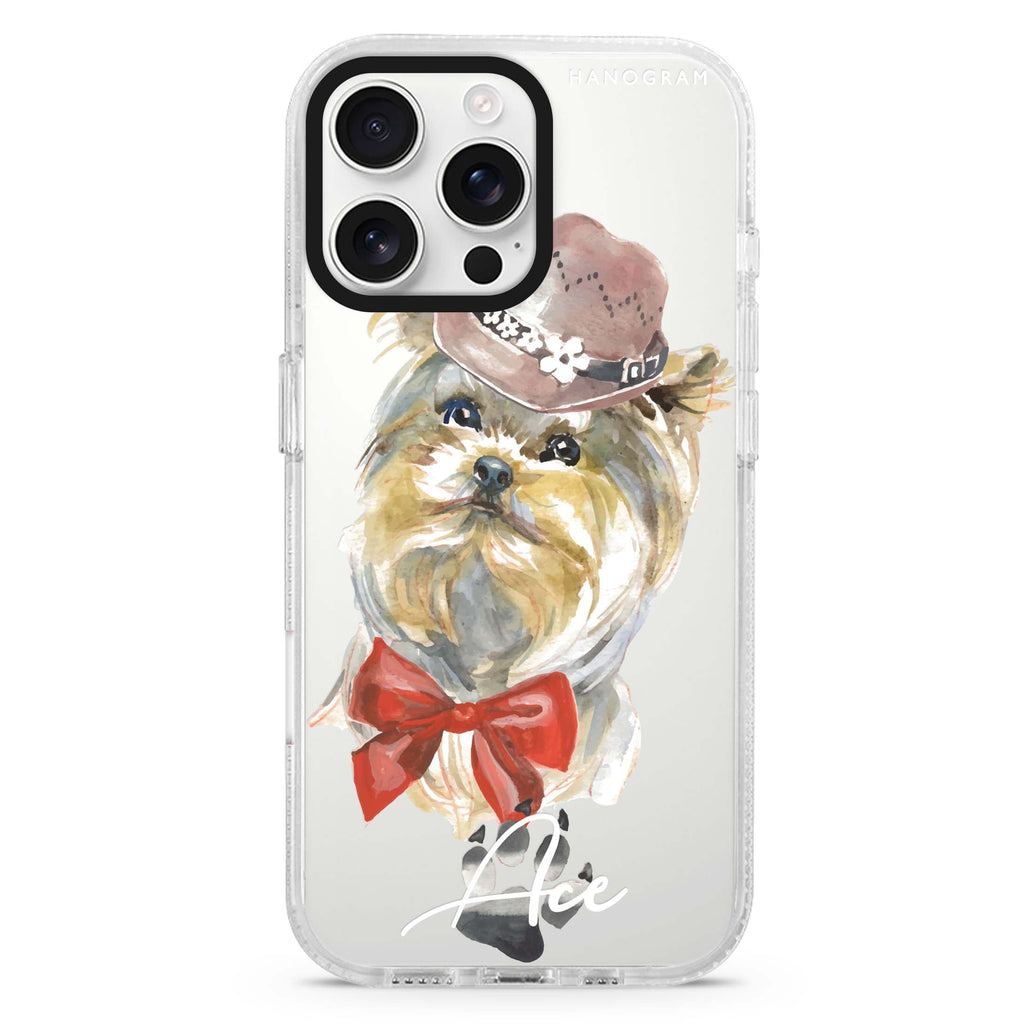Yorkshire Terrier Magsafe 兼容水晶透明保護殼