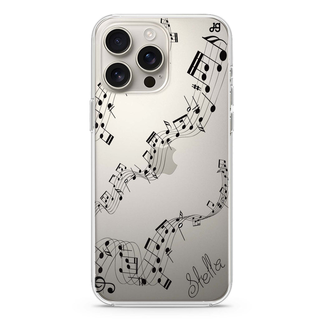 Music iPhone 16 Pro & 16 Pro Max Case - Personalized and Stylish Protection