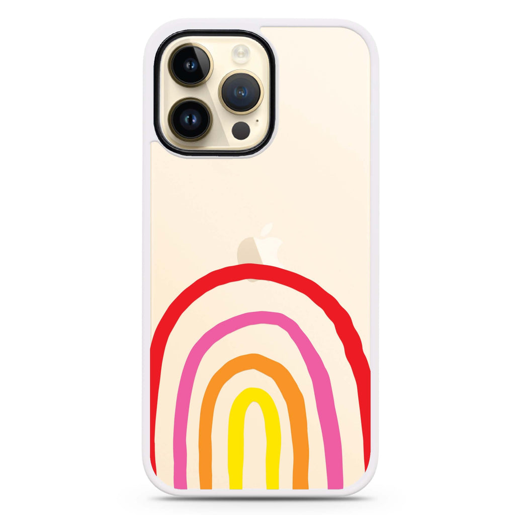 Rainbow Drawing iPhone 15 Pro 防衝擊保護殼