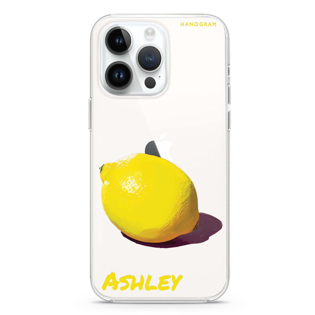 Lemon Lush iPhone 14 Pro 水晶透明保護殼