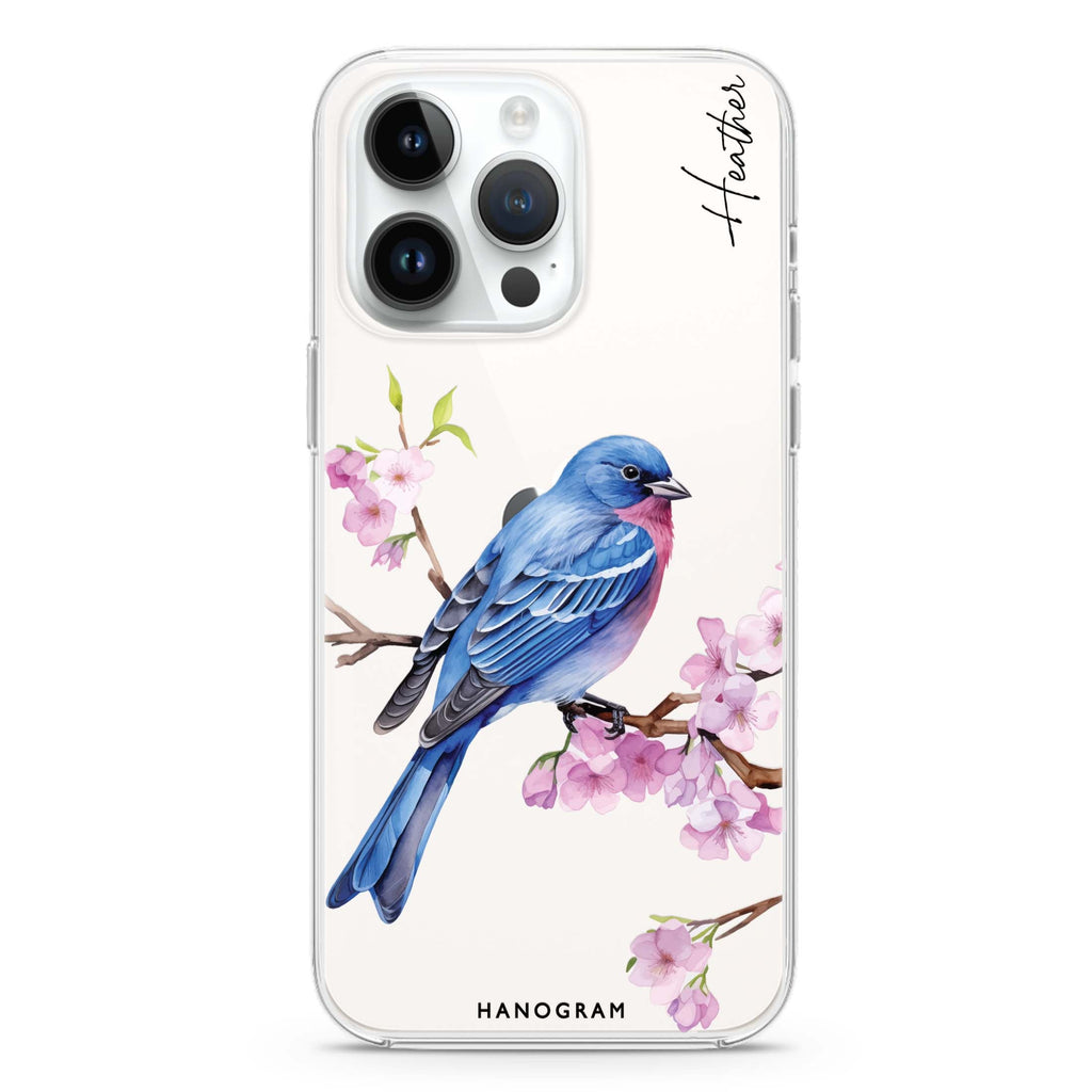 Indigo Serenade iPhone 14 Pro 水晶透明保護殼