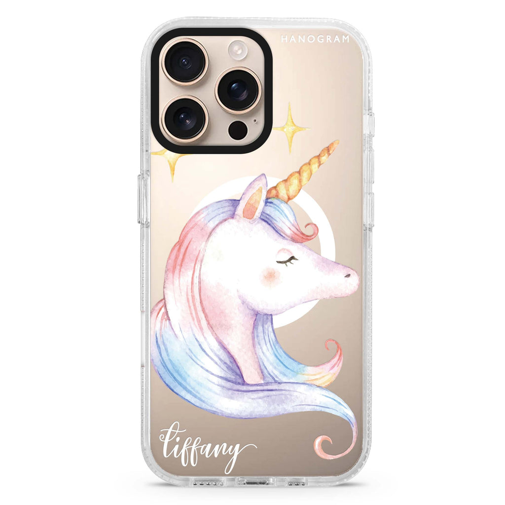 Wonderful Floral Magsafe 兼容水晶透明保護殼
