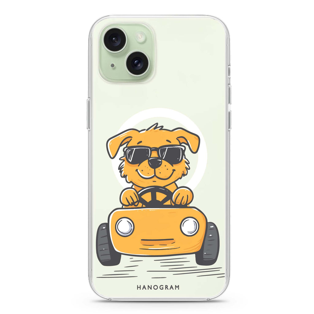 Cool Pup Drive iPhone 15 Magsafe 兼容水晶透明保護殼