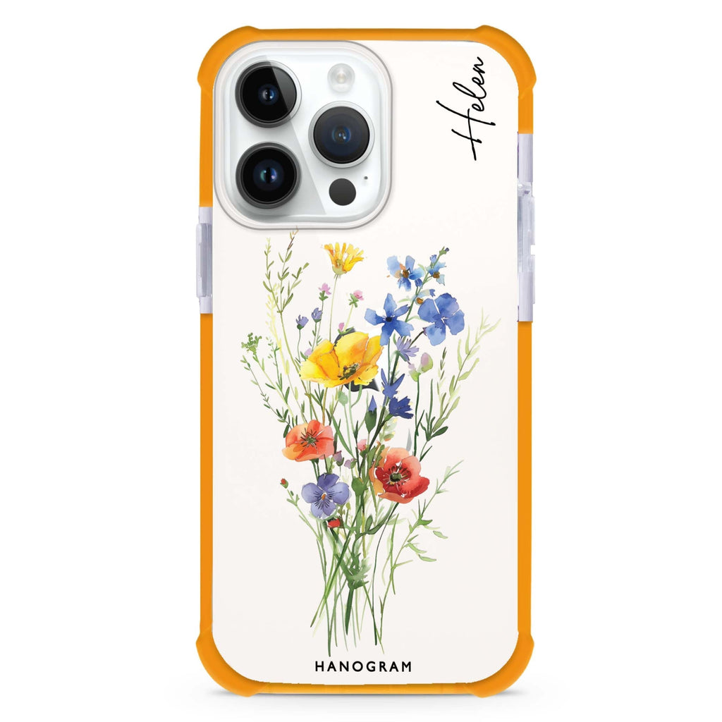 Wildflower Whimsy iPhone 15 Pro Max 超強防摔保護殼