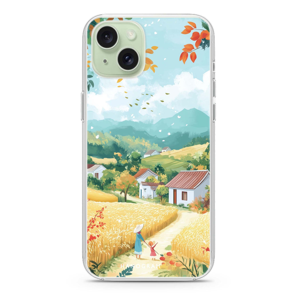 Crisp Harvest iPhone 15 Magsafe 兼容水晶透明保護殼