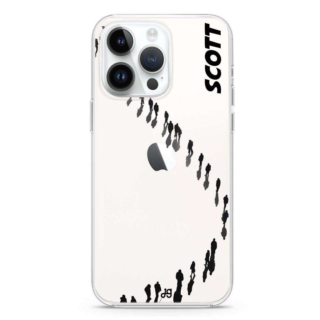 People Points iPhone 14 Pro 水晶透明保護殼