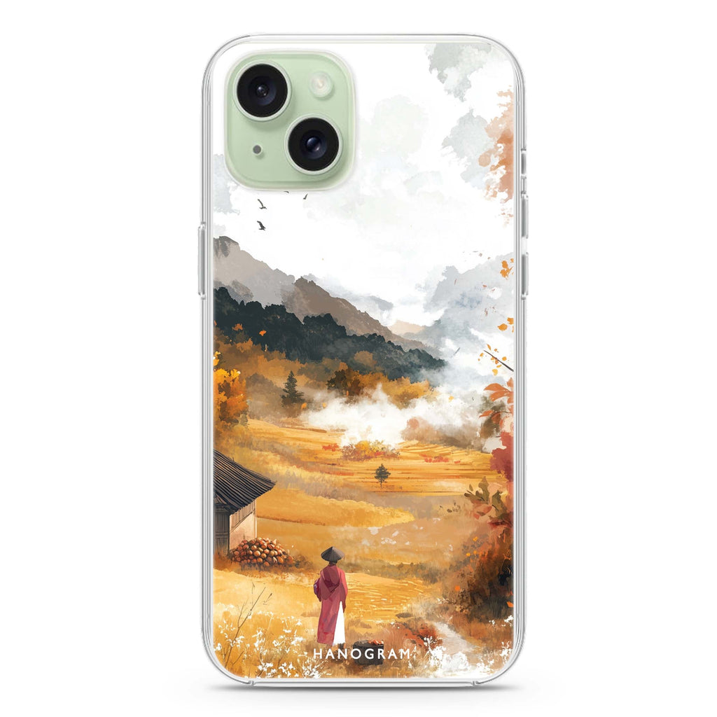 Autumn Splendor iPhone 15 Magsafe 兼容水晶透明保護殼