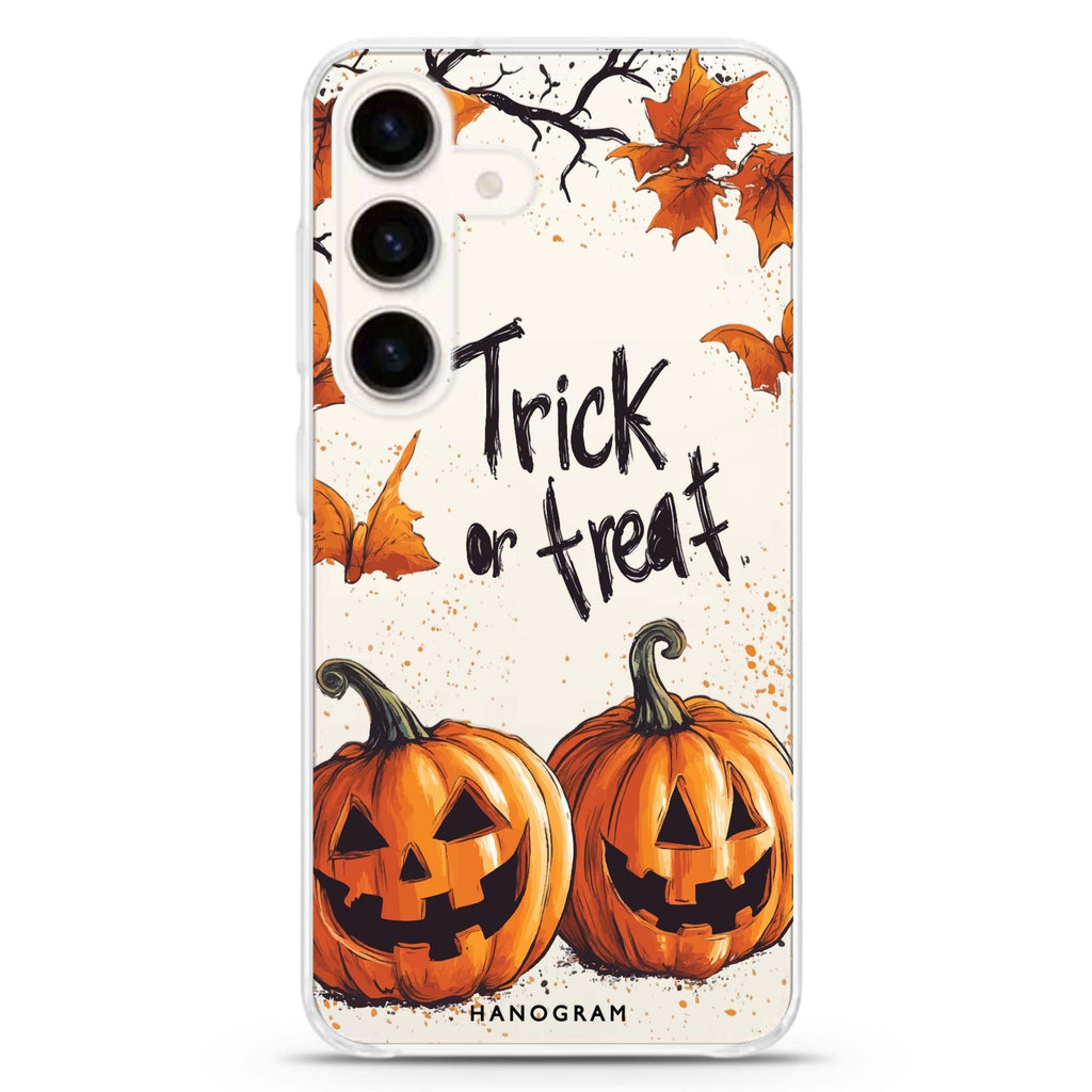 Trick-or-Treat Magic Samsung Galaxy 水晶透明保護殼