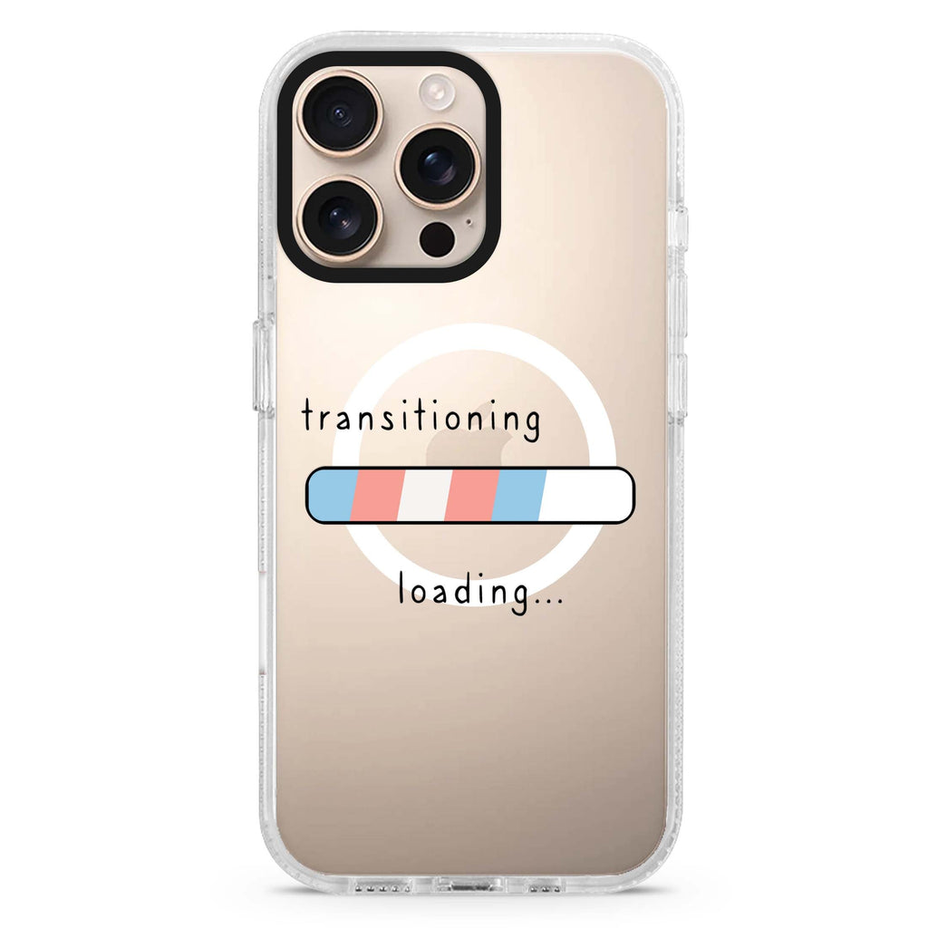 Transitioning iPhone 14 Pro Magsafe 兼容水晶透明保護殼