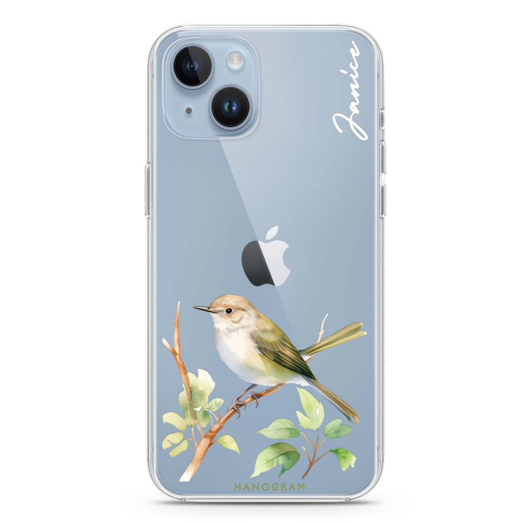 Warbler Whisper iPhone 14 水晶透明保護殼