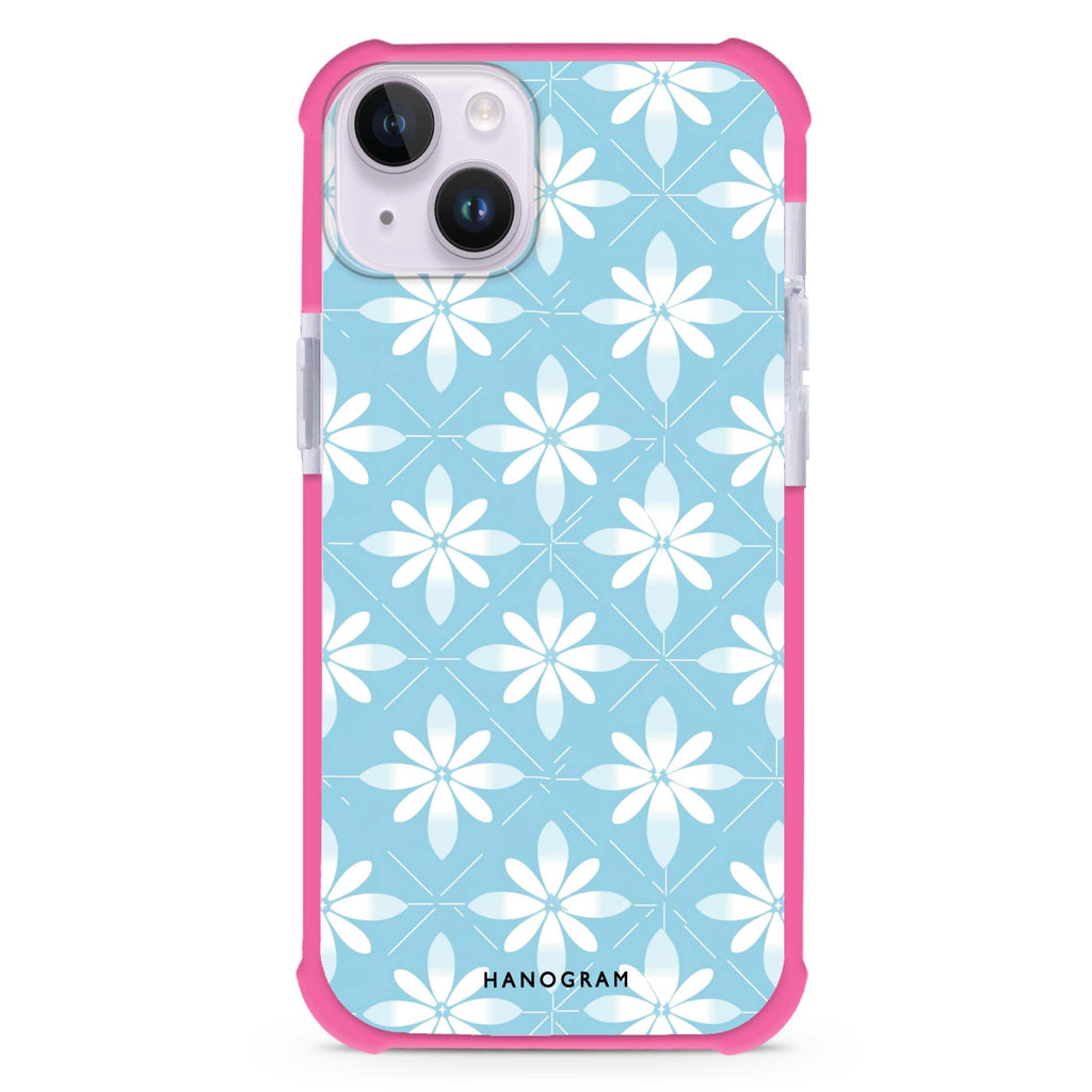 Floral Fusion iPhone 15 超強防摔保護殼