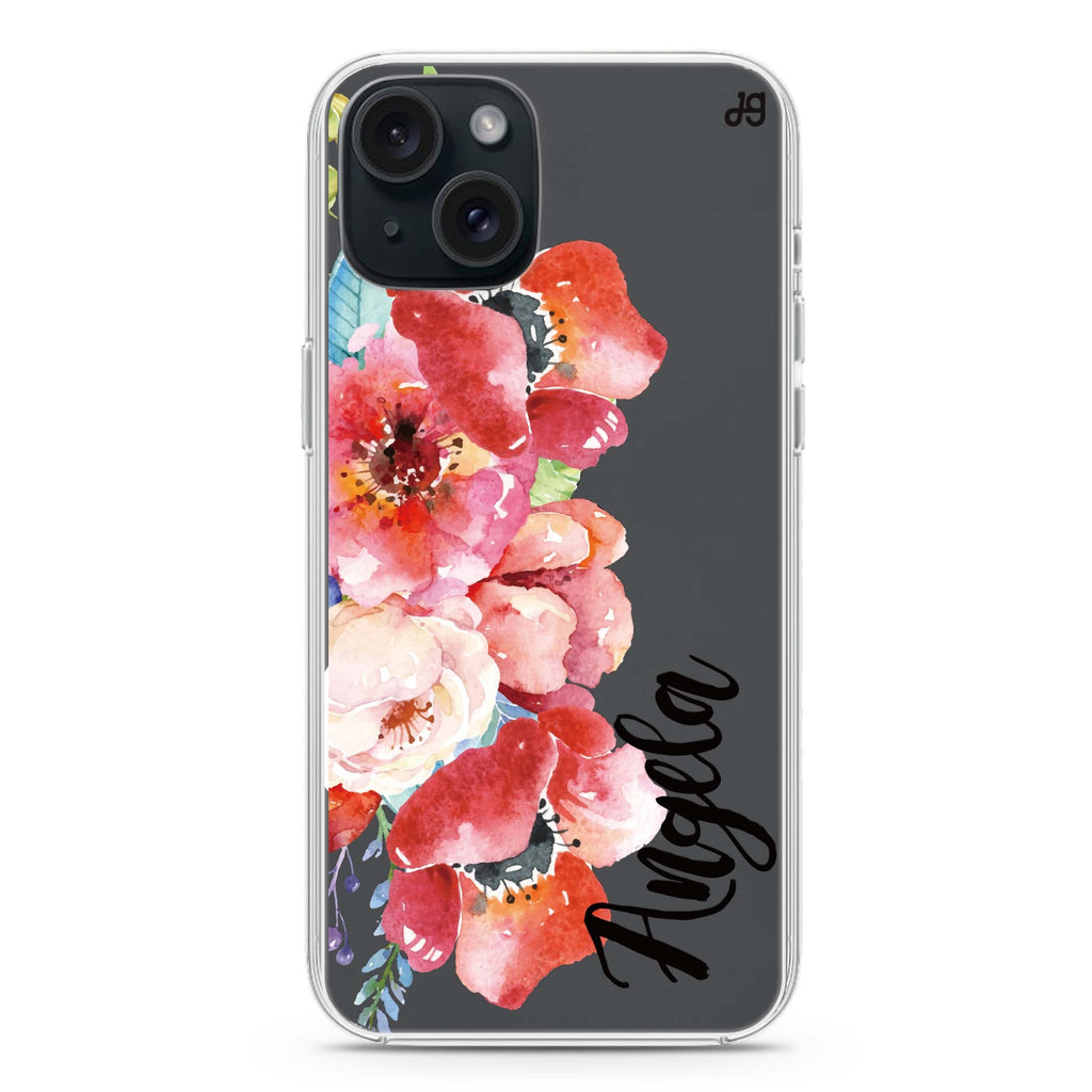 Poppies iPhone 15 水晶透明保護殼