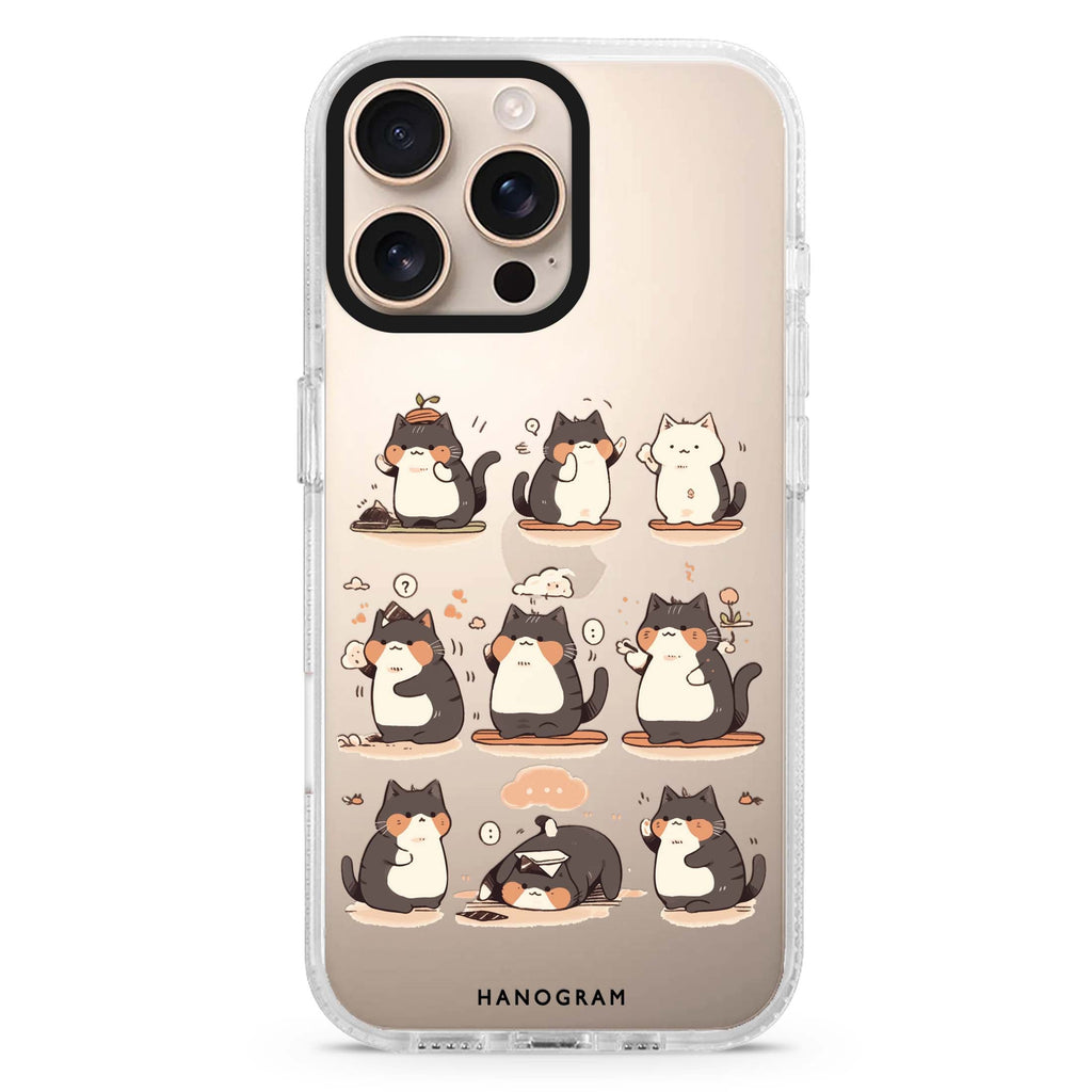 Zen Meowster iPhone 16 Pro & 16 Pro Max Case - Personalized and Stylish Protection