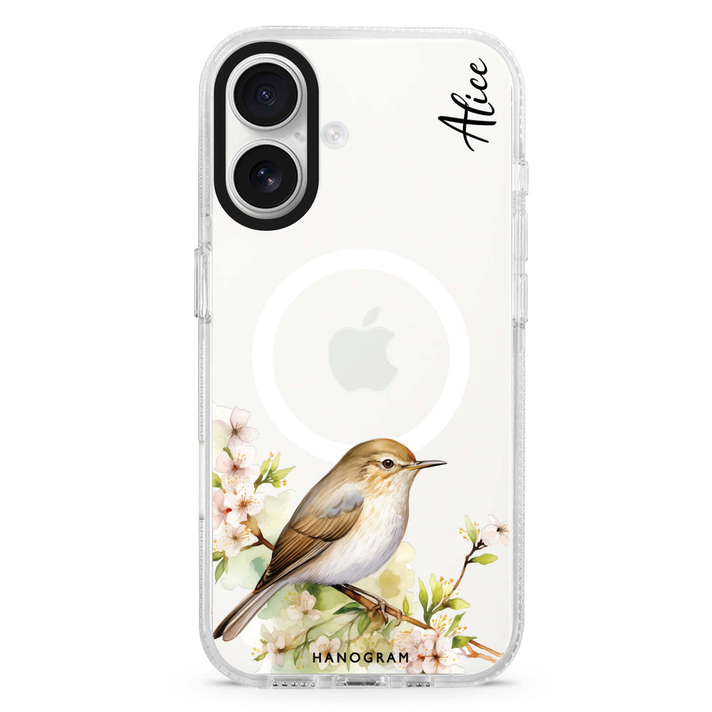 Warbler's Haven Magsafe 兼容水晶透明保護殼