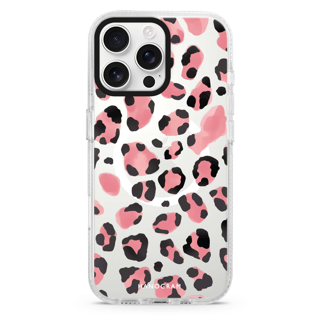 Spotted Glamour Magsafe 兼容水晶透明保護殼