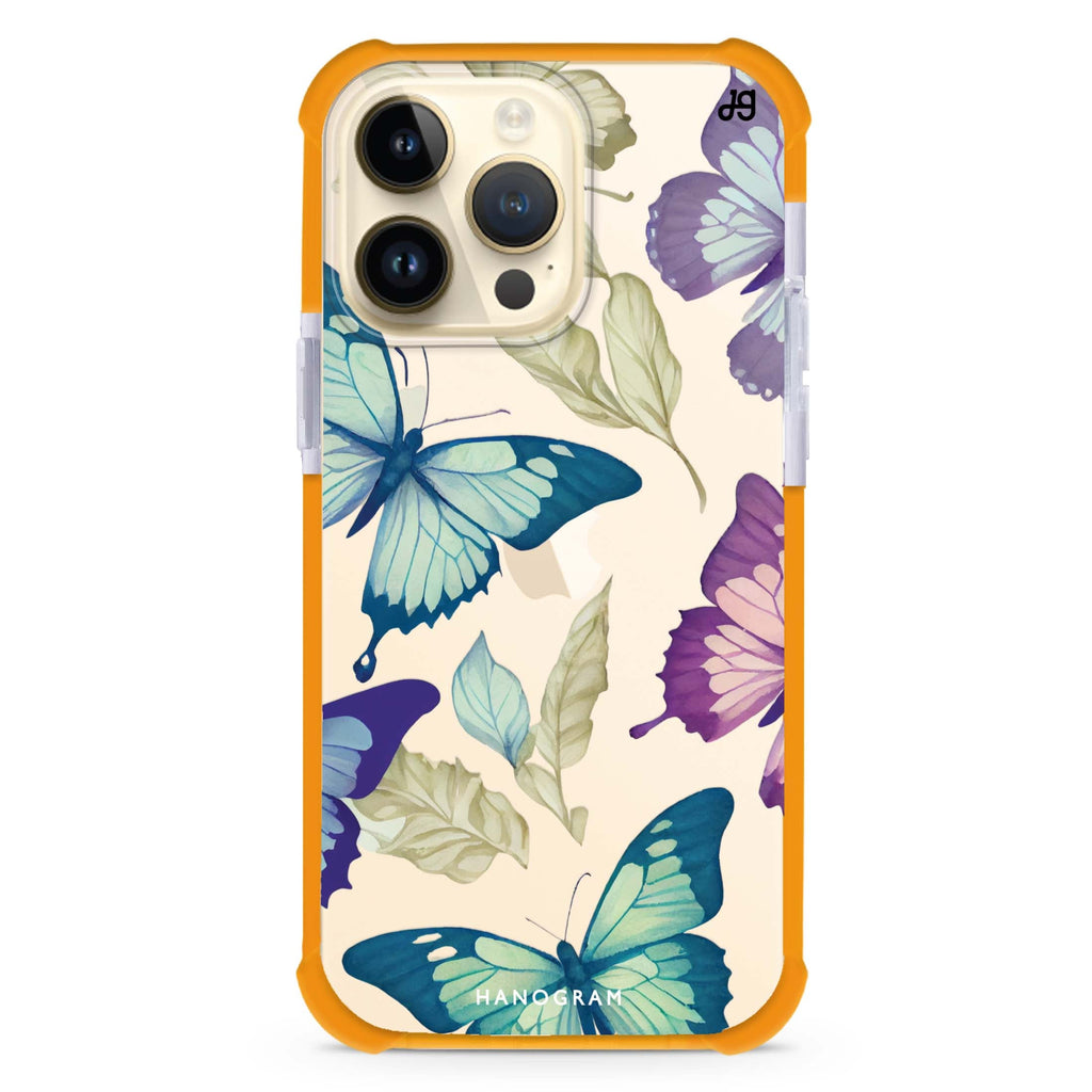 Beautiful Butterfly iPhone 14 Pro 超強防摔保護殼