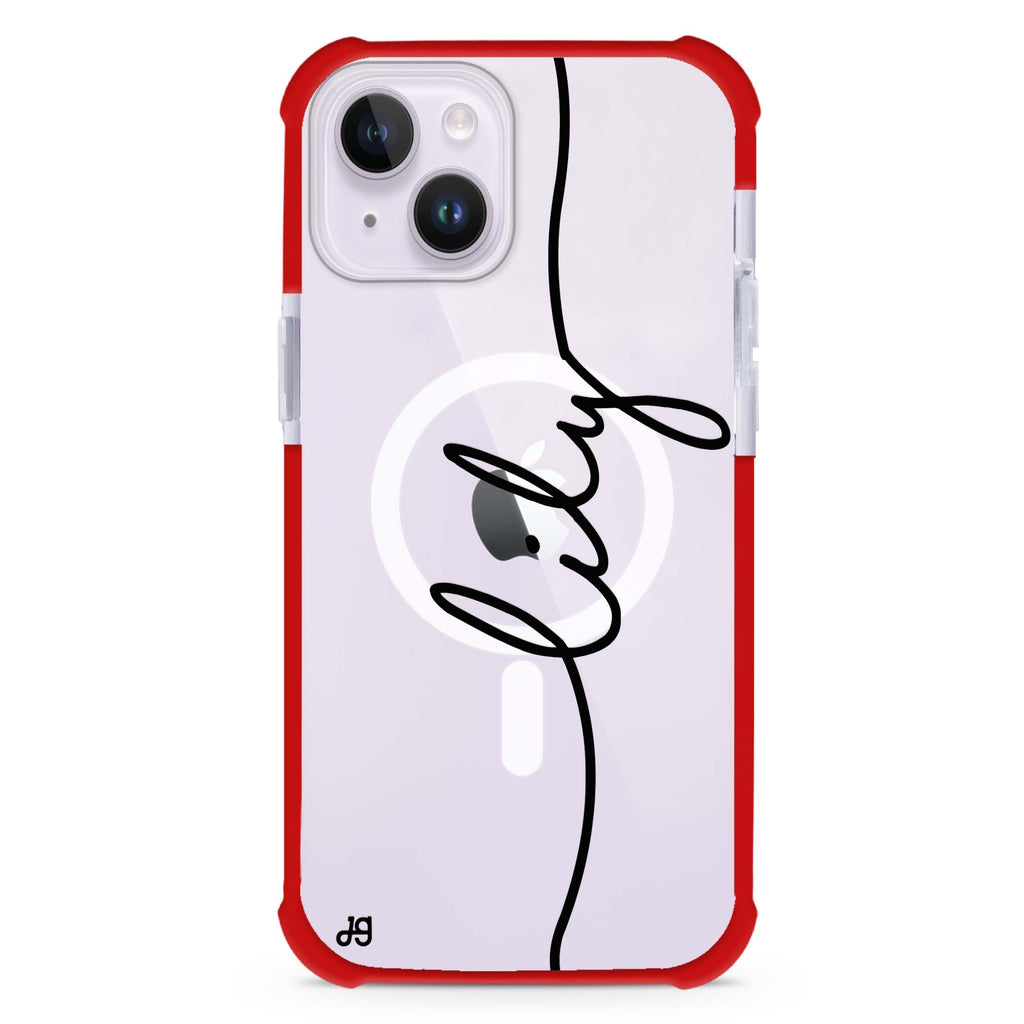 Vertical Handwritten II iPhone 14 Plus Magsafe 兼容超強防摔保護殼
