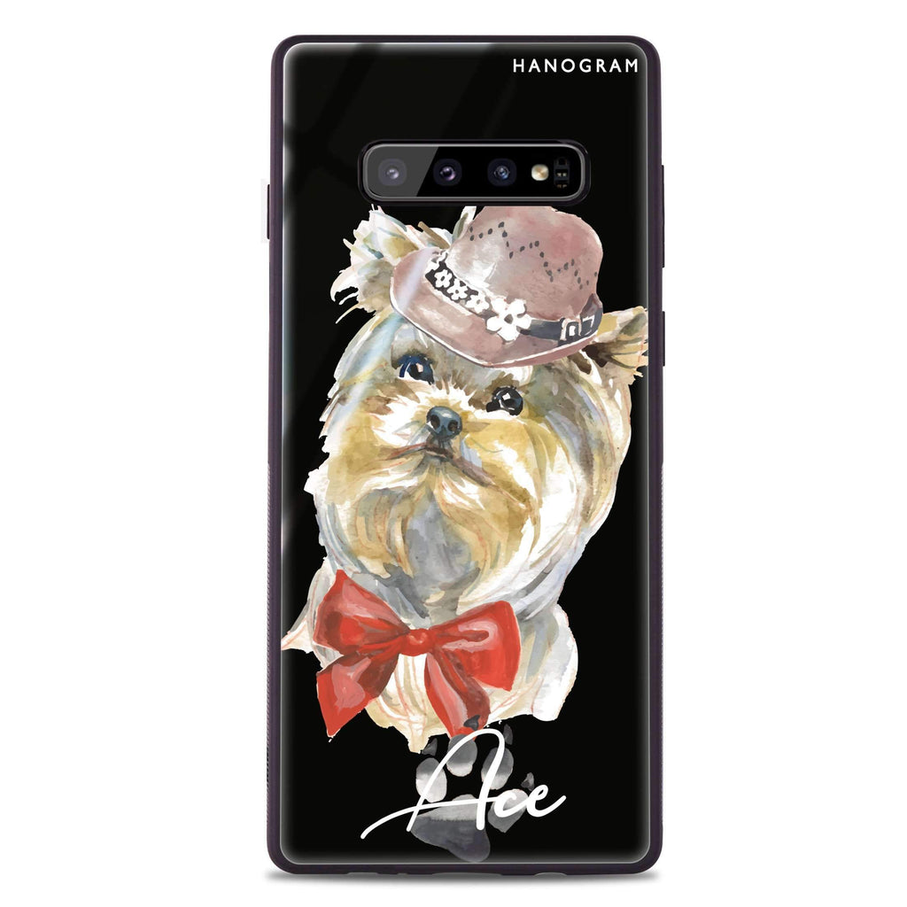 Yorkshire Terrier Samsung 超薄強化玻璃殻