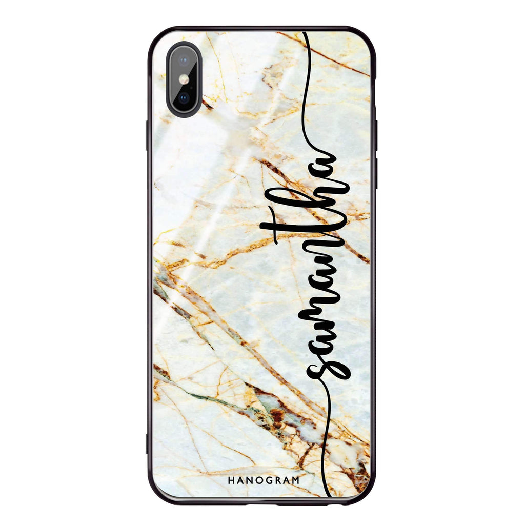 Marble Edition III iPhone XS Max 超薄強化玻璃殻