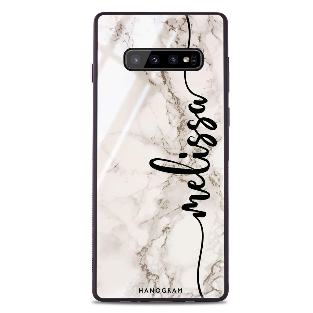 Marble Edition V Samsung 超薄強化玻璃殻