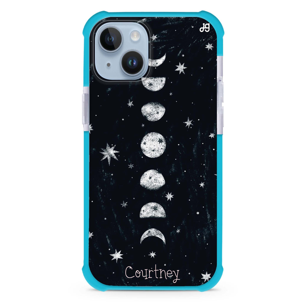 Phases of the moon iPhone 14 Plus 超強防摔保護殼