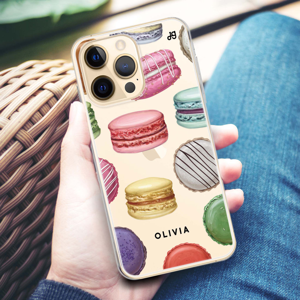 Macarons Land iPhone 14 Pro Max 水晶透明保護殼