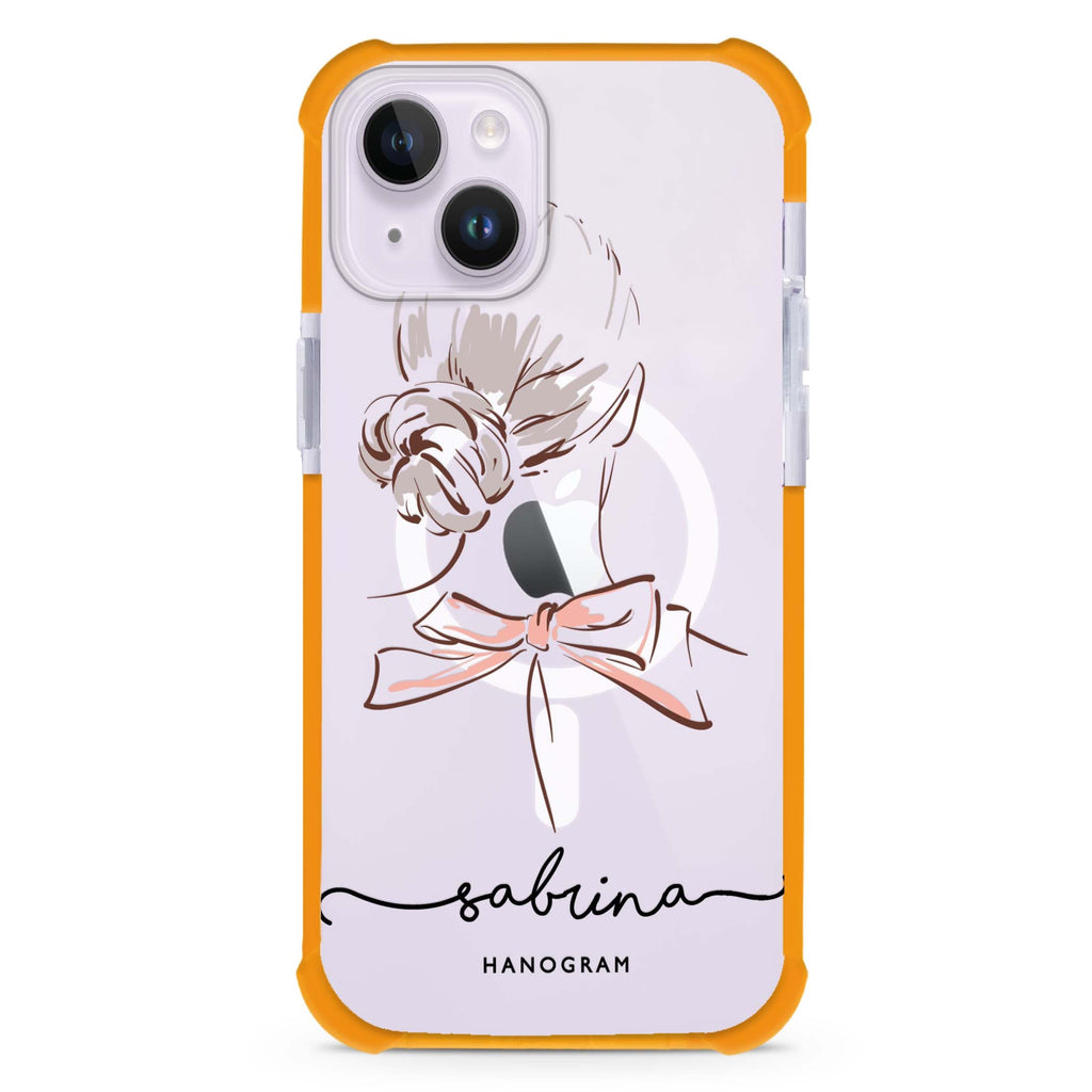 Artistic Girls II iPhone 14 Plus Magsafe 兼容超強防摔保護殼