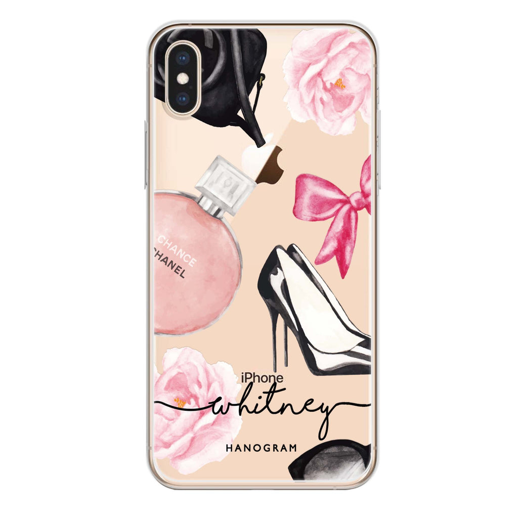 Fashion Cosmetic iPhone X 水晶透明保護殼