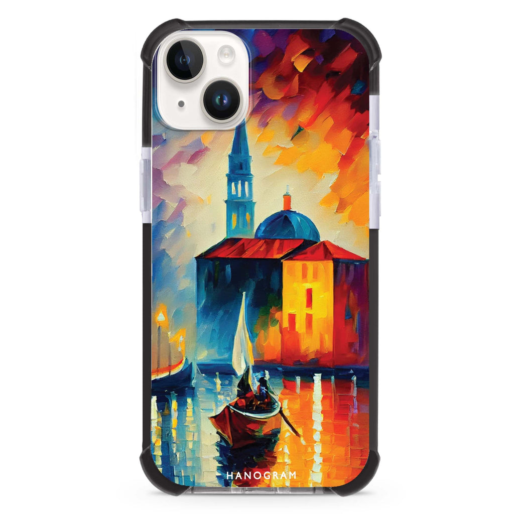 A Boat in Italy iPhone 14 Plus Magsafe 兼容超強防摔保護殼