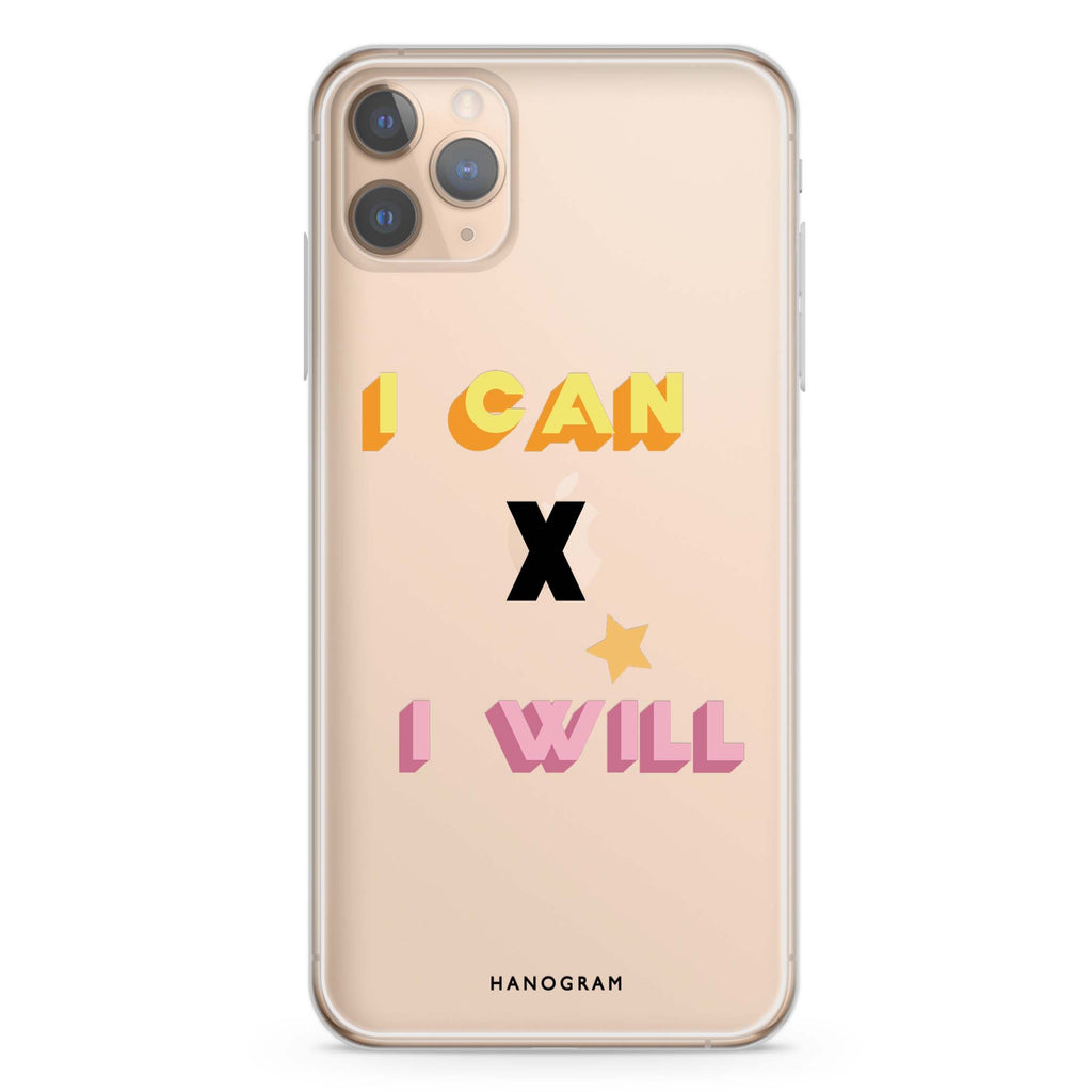 I can x I will iPhone 11 Pro Max 水晶透明保護殼